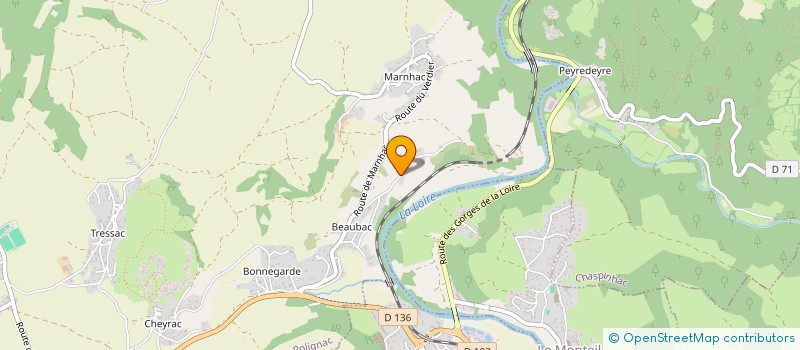 localisation de l'entreprise L'OLIVIER  POLIGNAC