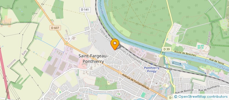 localisation de l'entreprise L'OLIVIER  SAINT-FARGEAU-PONTHIERRY