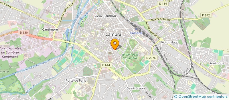 localisation de l'entreprise L'OLIVIER  CAMBRAI