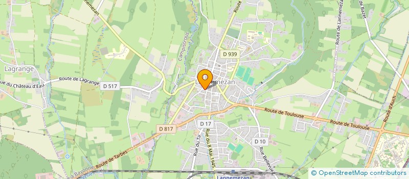 localisation de l'entreprise L'OLIVIER  LANNEMEZAN