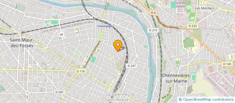 localisation de l'entreprise L'OLIVIER  SAINT-MAUR-DES-FOSSES