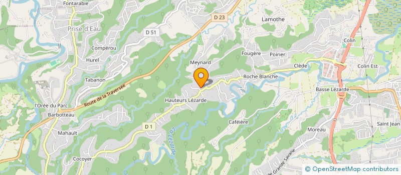 localisation de l'entreprise L'OLIVIER  PETIT-BOURG