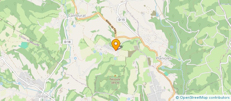 localisation de l'entreprise L'OLIVIER  CAMBURAT