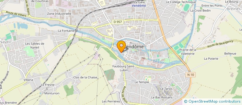 localisation de l'entreprise L'OLIVIER  VENDOME