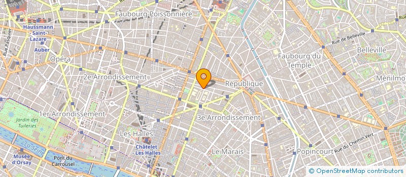 localisation de l'entreprise L'OLIVIER DES ESPERANCES  PARIS