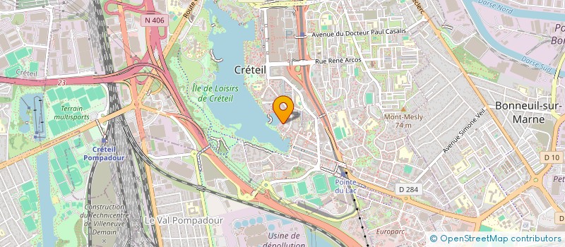 localisation de l'entreprise L'OLIVIER DU LAC  CRETEIL