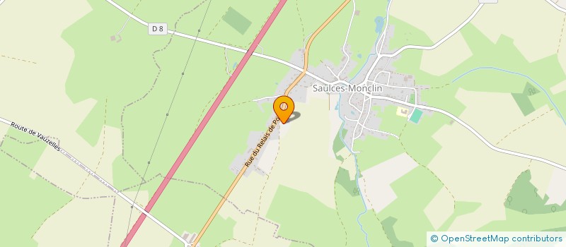 localisation de l'entreprise L.OLIVIER ET S.LELONG ASSOCIES  SAULCES-MONCLIN