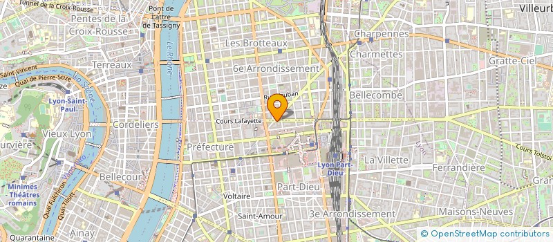 localisation de l'entreprise L'OLIVIER TRAITEUR à LYON