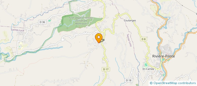 localisation de l'entreprise L ' OLIVIER VERDOYANT  SAINTE-LUCE