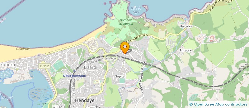 localisation de l'entreprise L'OLONAIS à HENDAYE