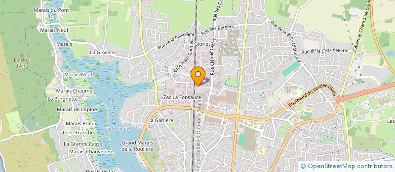 localisation de l'entreprise L'OLONNOISE à LES SABLES D'OLONNE