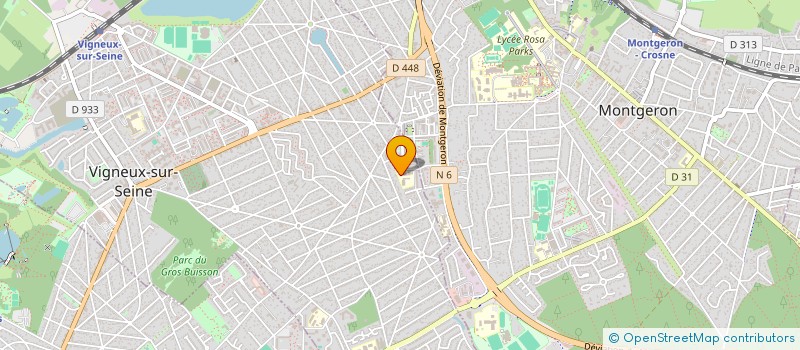 localisation de l'entreprise L'OLY SPORTS à VIGNEUX-SUR-SEINE