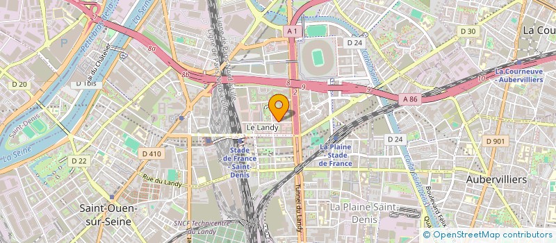 localisation de l'entreprise L'OLYMPE COMPAGNIE  SAINT-DENIS