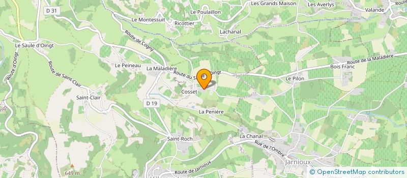 localisation de l'entreprise L'OMBRE DES MOTS à PORTE-DES-PIERRES-DOREES