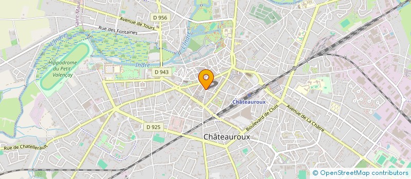 localisation de l'entreprise L'OMBRE DU JARDIN à CHATEAUROUX