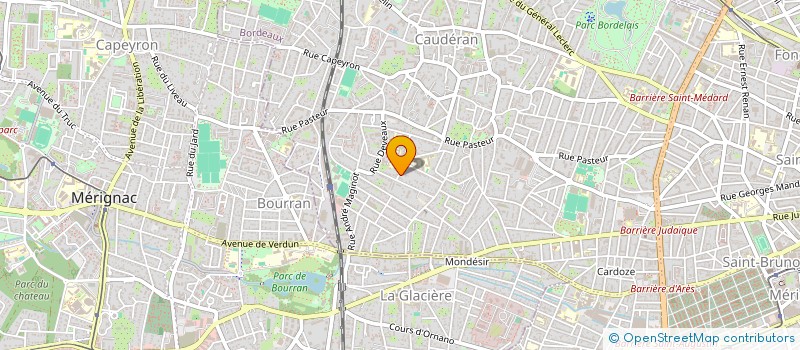 localisation de l'entreprise L'OMBRIERE  BORDEAUX