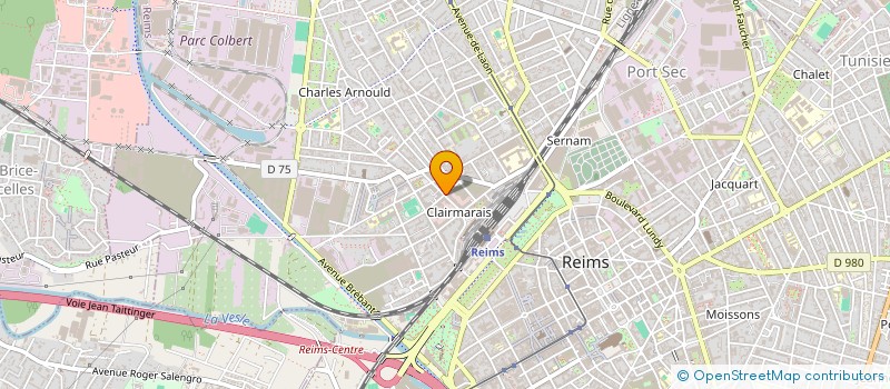 localisation de l'entreprise L'ONCE TROY à REIMS