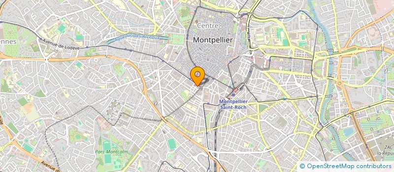 localisation de l'entreprise L ONCIALE à MONTPELLIER