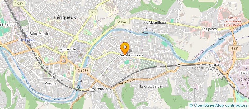 localisation de l'entreprise L'ONCLE DU GRAND BERNOS à PERIGUEUX