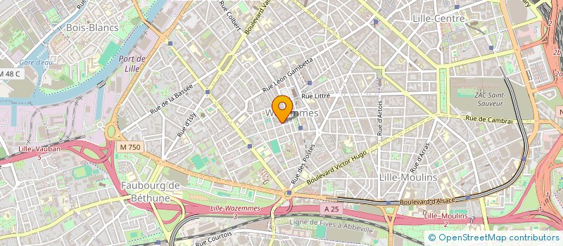 localisation de l'entreprise L'ONDE  LILLE