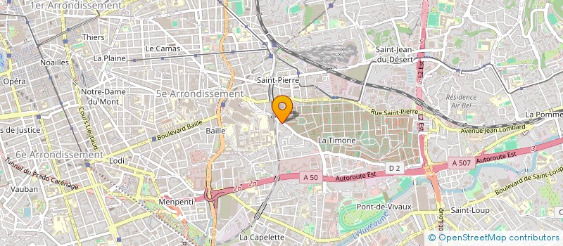 localisation de l'entreprise L ONGLE DE LILIE à MARSEILLE