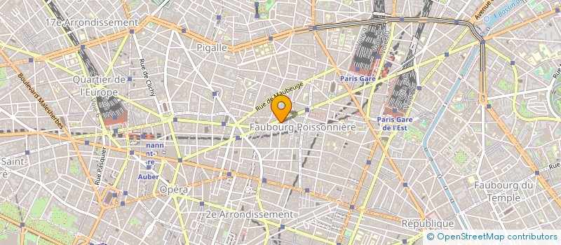 localisation de l'entreprise L'ONGLEXPRESS à PARIS