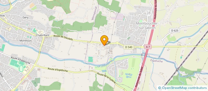 localisation de l'entreprise L'OPACASI  SAUZET