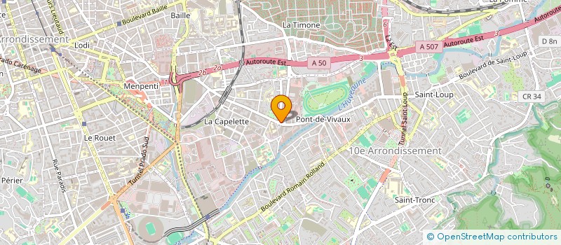 localisation de l'entreprise L'OPALE MARSEILLAISE  MARSEILLE