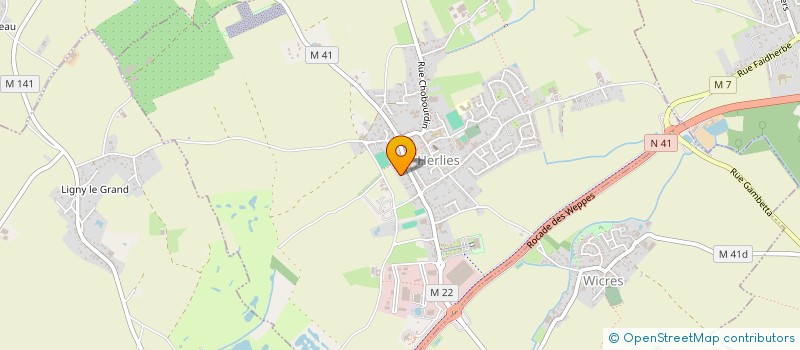 localisation de l'entreprise L'OPALINE  HERLIES