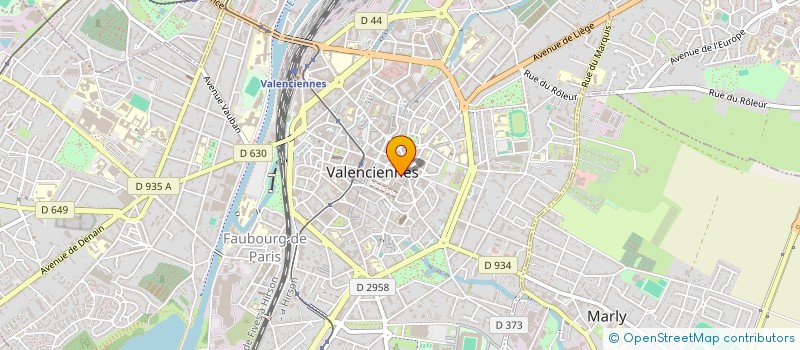localisation de l'entreprise L'OPEN BAR à VALENCIENNES