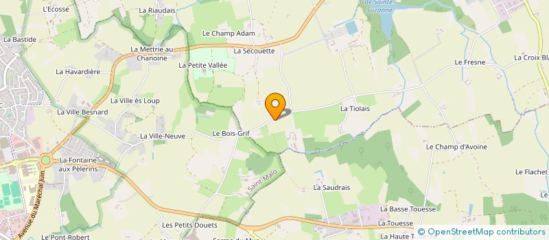 localisation de l'entreprise L'OPEN DES CORSAIRES  SAINT-COULOMB