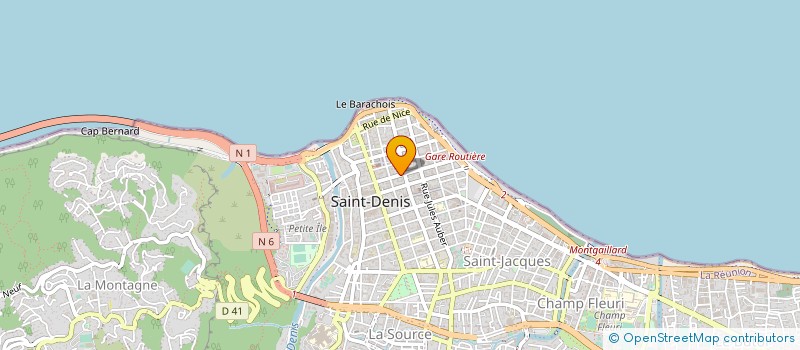 localisation de l'entreprise L'OPERA à SAINT-DENIS