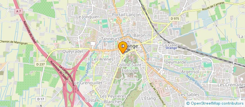 localisation de l'entreprise L'OPERA M&G  ORANGE