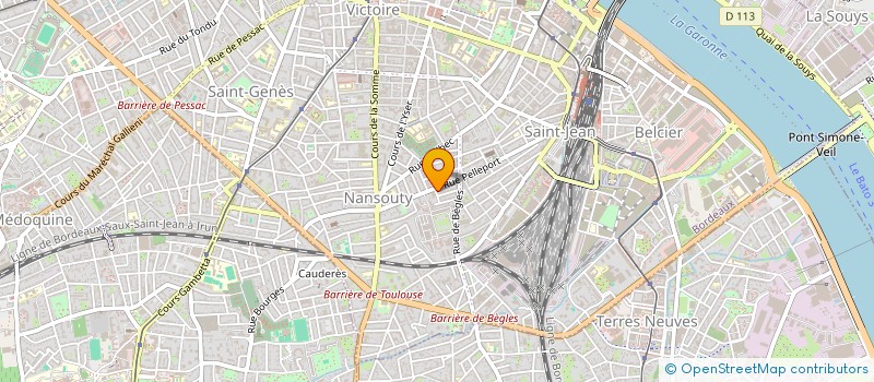 localisation de l'entreprise L OPERA PAGAI  BORDEAUX