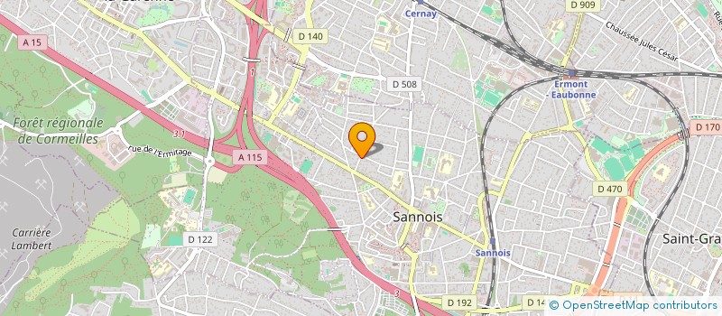 localisation de l'entreprise L'OPERASSEMBLE  SANNOIS