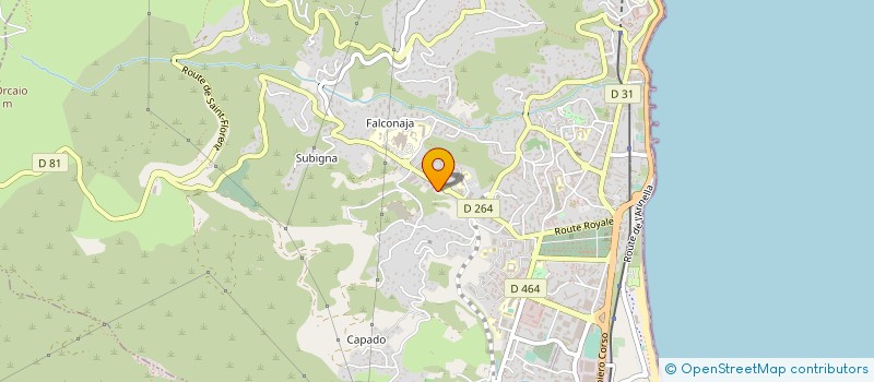 localisation de l'entreprise L'OPERATA à BASTIA