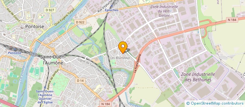 localisation de l'entreprise L'OPERATORIUM  SAINT-OUEN-L'AUMONE