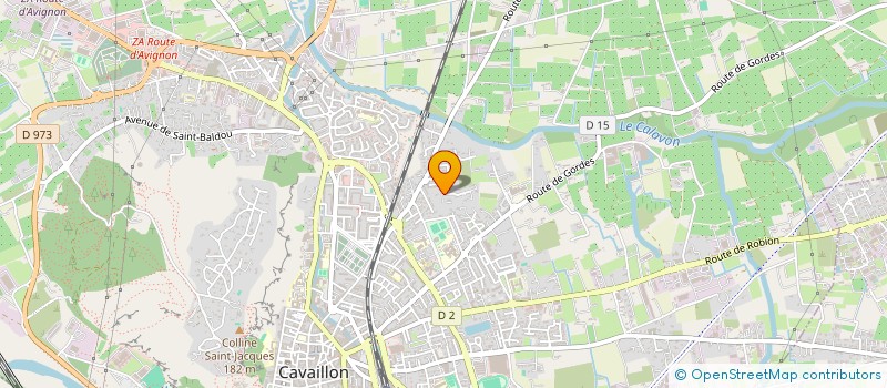 localisation de l'entreprise L'OPPEDOISE  CAVAILLON