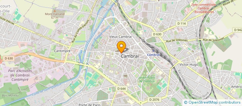 localisation de l'entreprise L'OPPORTUNITE  CAMBRAI