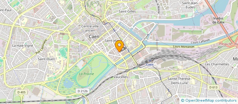 localisation de l'entreprise L'OPPOSITION à CAEN