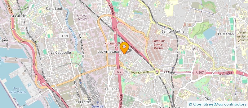 localisation de l'entreprise L'OPSO à MARSEILLE