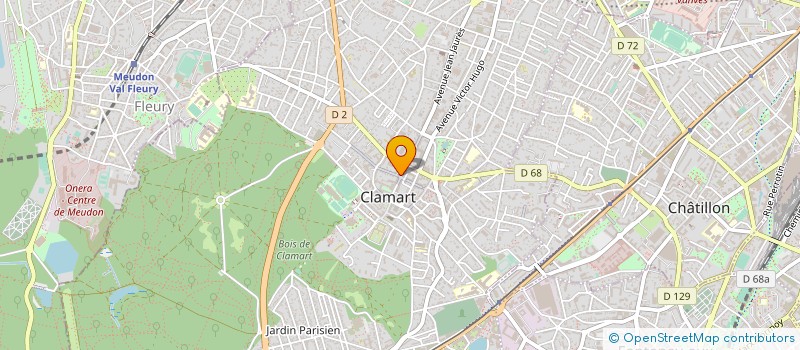 localisation de l'entreprise L'OPTICIEN DE CLAMART à CLAMART