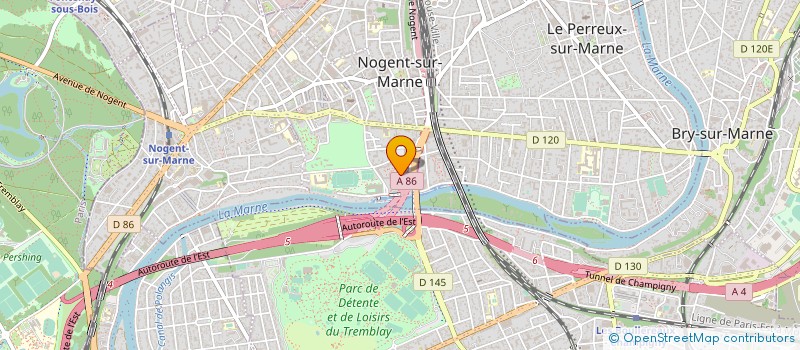 localisation de l'entreprise L'OR 1 BIO à NOGENT-SUR-MARNE