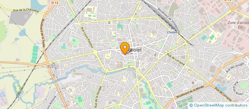 localisation de l'entreprise L'OR à CHOLET
