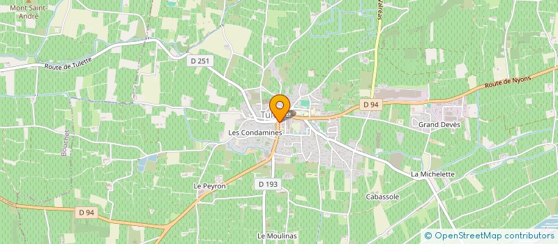 localisation de l'entreprise L'OR A AURORE  TULETTE