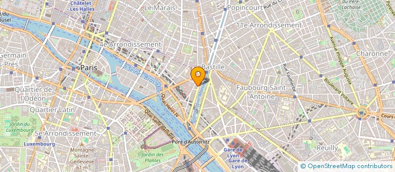 localisation de l'entreprise L OR BLEU FRANCE  PARIS