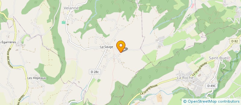 localisation de l'entreprise L'OR & CO  VELANNE