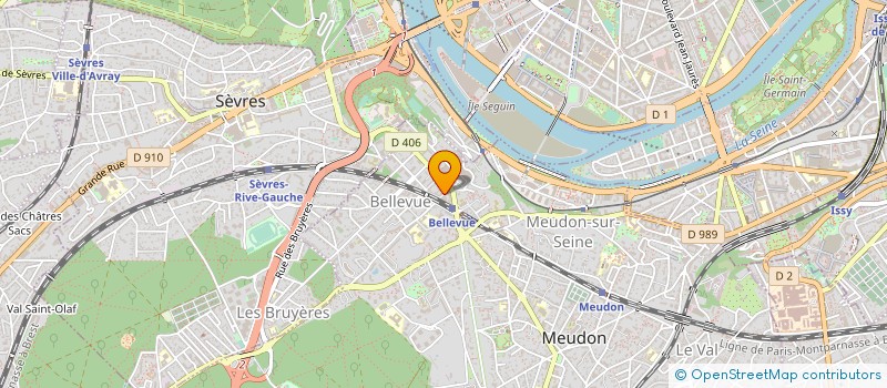 localisation de l'entreprise L'OR DE L'EBENISTE à MEUDON