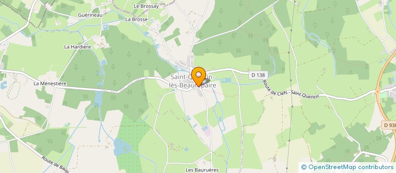 localisation de l'entreprise L'OR DE LA RUCHE à BAUGE-EN-ANJOU