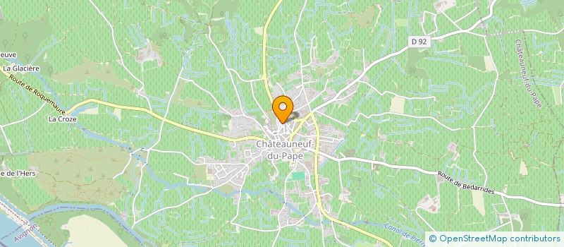 localisation de l'entreprise L'OR DE LINE  CHATEAUNEUF-DU-PAPE